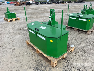 2026 Massepoids COC-J0800 J-series steel three-point counterweight with sloping lid (Unused)