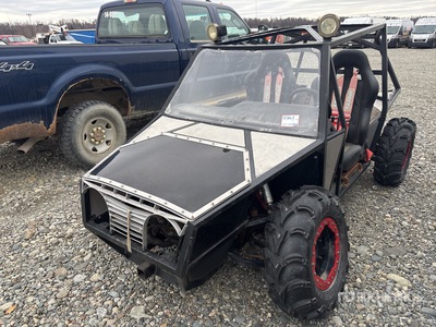 4x2 Welded Tube Chassis w/ air suspension Side By Side (Inoperable)