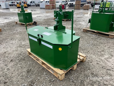 2026 Massepoids COC-J0800 J-series steel three-point counterweight with sloping lid (Unused)