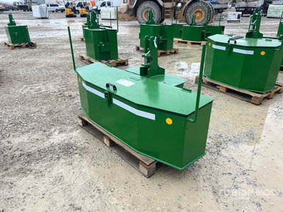 2026 Massepoids COC-J1000 J-series steel three-point counterweight with sloping lid (Unused)