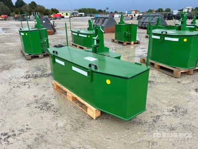 2026 Massepoids COC-J1800 J-series steel three-point counterweight with sloping lid (Unused)