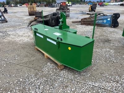 2026 Massepoids COC-J2000 J-series steel three-point counterweight with sloping lid (Unused)