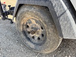 Trailer Chassis with Right Tire