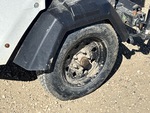 Trailer Chassis with Left Tire