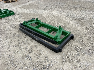 2026 Massepoids 2,000 kg pallet fork frame, 4 tubes Fourches à palette pour tracteur agricole (Unused)
