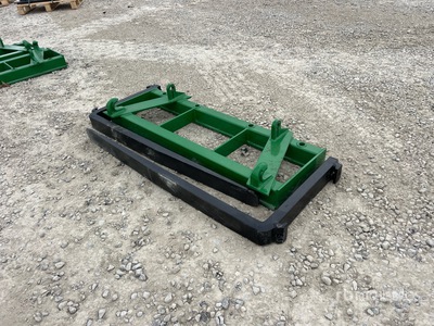 2026 Massepoids 2,000 kg pallet fork frame, 4 tubes Fourches à palette pour tracteur agricole (Unused)