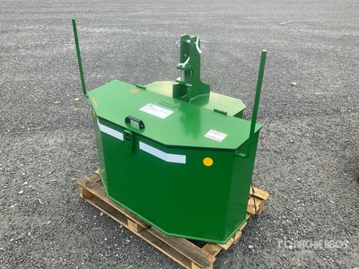 2026 Massepoids COC-S1200 S-series steel three-point counterweight with toolbox (Unused)