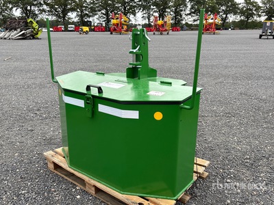 2026 Massepoids COC-S1500 S-series steel three-point counterweight with toolbox Accesorios de barrido (Unused)