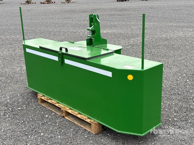 2026 Massepoids COC-S2000 S-series steel three-point counterweight with toolbox Accesorios de barrido (Unused)