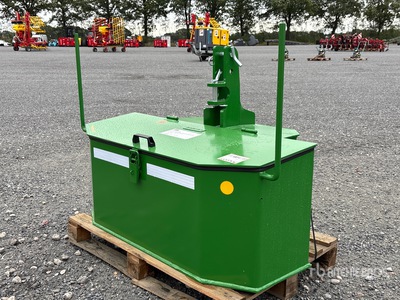 2026 Massepoids COC-J0800 J-series steel three-point counterweight with sloping lid Accesorios de barrido (Unused)