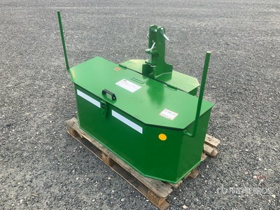 2026 Massepoids COC-J0800 J-series steel three-point counterweight with sloping lid (Unused)