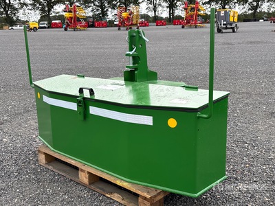 2026 Massepoids COC-J1000 J-series steel three-point counterweight with sloping lid Accesorios de barrido (Unused)