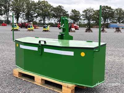 2026 Massepoids COC-J1000 J-series steel three-point counterweight with sloping lid Accesorios de barrido (Unused)