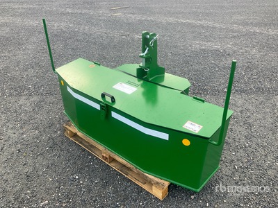 2026 Massepoids COC-J1200 J-series steel three-point counterweight with sloping lid (Unused)