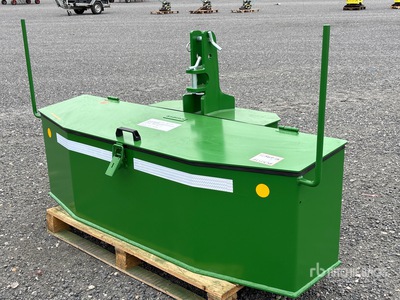 2026 Massepoids COC-J1500 J-series steel three-point counterweight with sloping lid Accesorios de barrido (Unused)