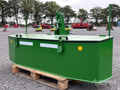 2026 Massepoids COC-J2000 J-series steel three-point counterweight with sloping lid Accesorios de barrido (Unused)