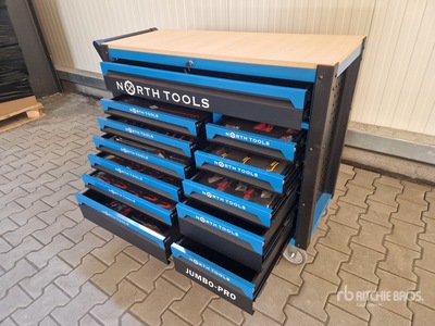 2026 North-Tools JUMBO-PRO Tool Cabinet (Unused)