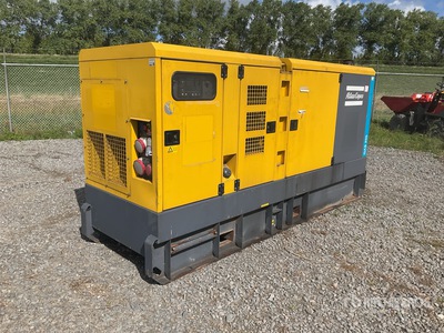 2018 Atlas Copco QAS200 200 kVA Skid-Mounted Generator Set