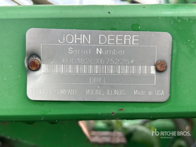 1998 John Deere 1820 53 ft Air Drill