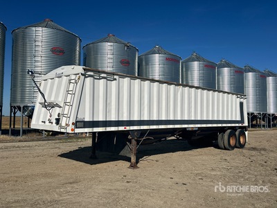 1996 Castleton 38 ft T/A Remorque à grains
