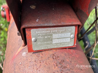 1979 Sakundiak HD7-37 7 in x 37 ft 穀物用オーガー