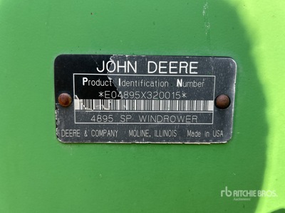2006 John Deere 4895 30 ft Swather Windrower