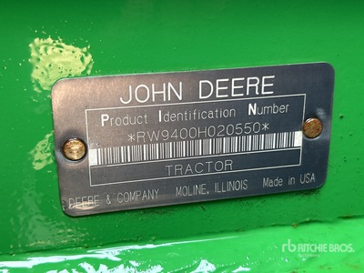 1999 John Deere 9400 4WD トラクター
