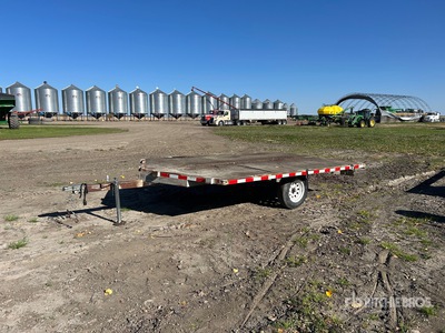 Custom Built 12 ft S/A Sled Equipment Trailer