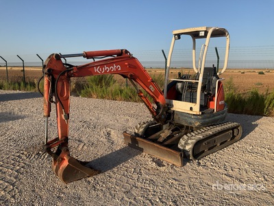 2001 Kubota U25-3 Mini Excavadora