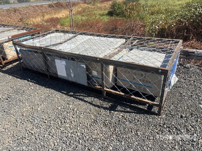 2026 STARVOX SV-BC1824 18 ft x 24 ft Basketball Court w/Adjustable Backboard (Unused)