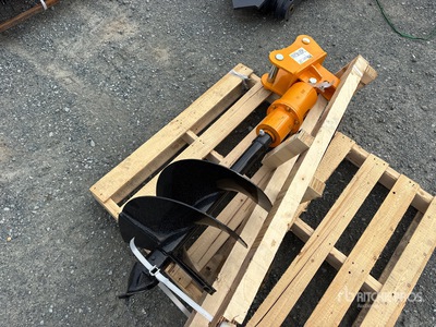 2026 GIYI 16 in Excavator Auger - Fits Cat 303 (Unused)