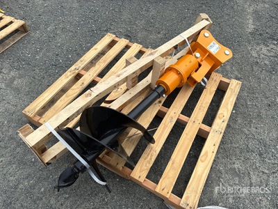 2026 GIYI 16 in Excavator Auger - Fits Cat 303 (Unused)