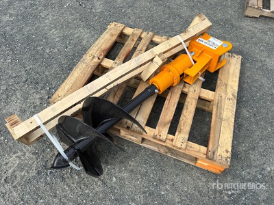 2026 GIYI 16 in Excavator Auger - Fits Cat 303 (Unused)