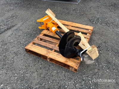 2026 GIYI 15 in Tarière pour pelleteuse - Fits Cat 305 (Unused)
