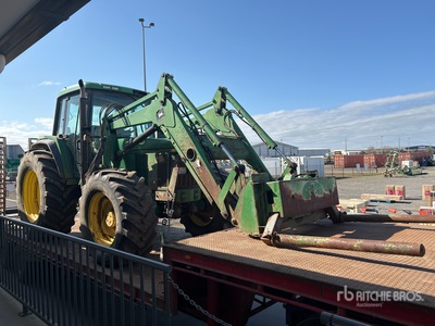 2000 John Deere 6810 Tracteur agricole 4 roues motrices