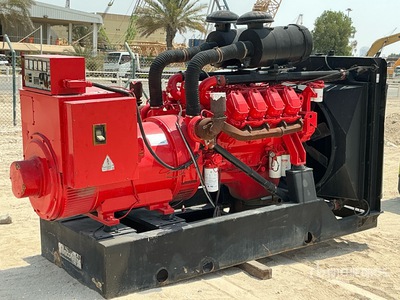 2016 Stamford 500 kVA Skid-Mounted Generator Set