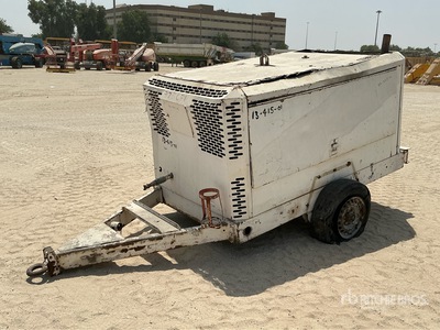 2008 Ingersoll Rand XP375WCU Mobile Air Compressor