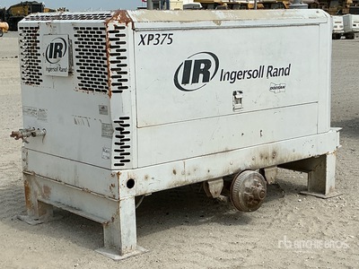 2010 Ingersoll Rand XP375WCU Skid-Mounted Air Compressor