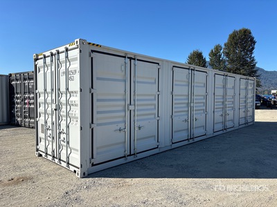 2026 40 ft High Cube Multi-Door Storage Container