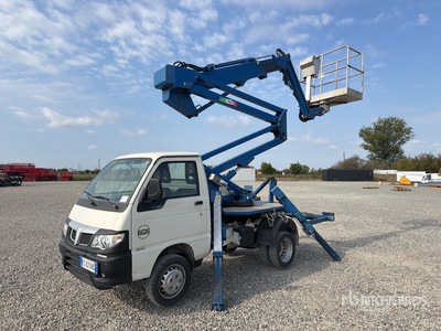 2016 CO.ME.T S90 13 m on Piaggio Porter Bucket Truck