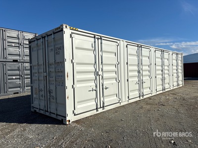 2026 40 ft High Cube Multi-Door Storage Container