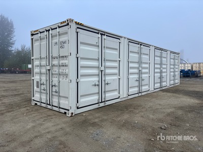 2026 40 ft High Cube Multi-Door Storage Container