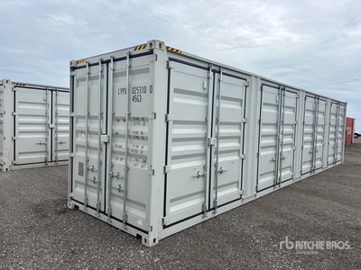 2026 40 ft High Cube Multi-Door Storage Container