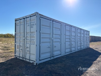 2026 40 ft High Cube Multi-Door Storage Container