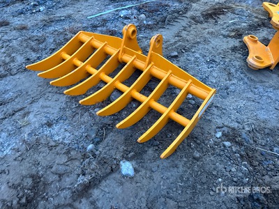 2026 GIYI 38 in Rastrillo para excavadora - Fits CAT 303 (Unused)