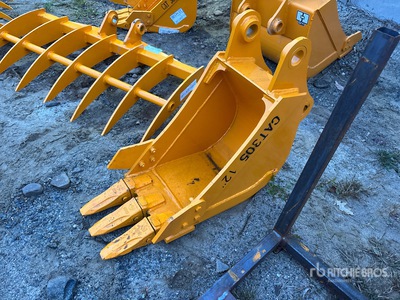 2026 GIYI 12 in Łyżka do koparki - Fits CAT 305 (Unused)