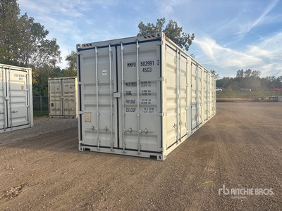 2026 40 ft High Cube Conteneur de stockage