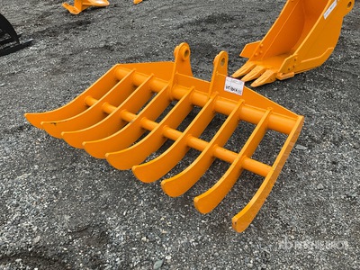 2026 GIYI 45 in Cat 307 Excavator Rake (Unused)