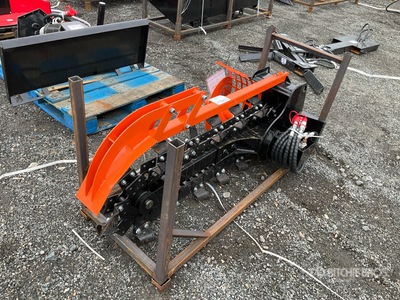 2026 GIYI D39 39 in Mini Skid Steer Trencher (Unused)