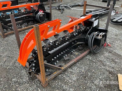 2026 GIYI D39 39 in Mini Skid Steer Trencher (Unused)
